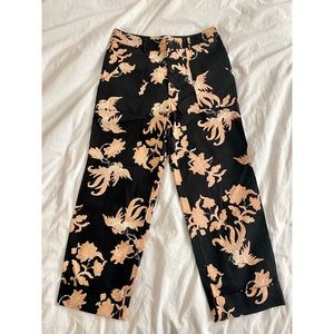 SCOTCH & SODA Women’s Floral Bird Pants NWOT